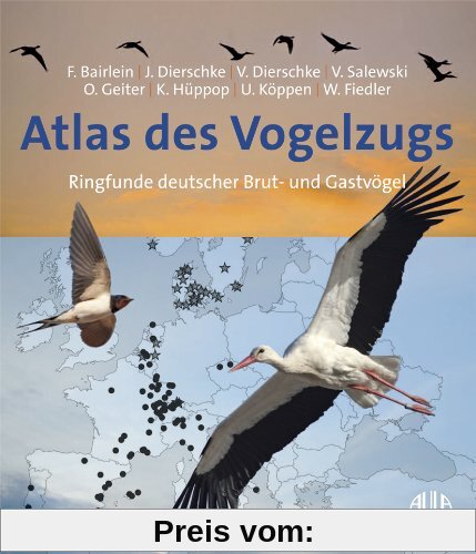Atlas des Vogelzugs: Ringfunde deutscher Brut- und Gastvögel